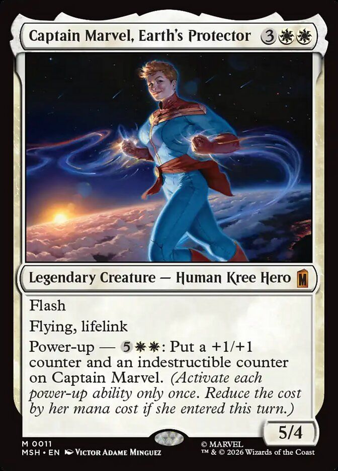 Captain Marvel, Earth's Protector Captain Marvel, Earth's Protector