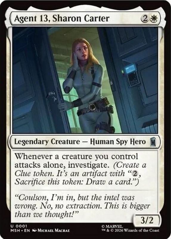 Agent 13, Sharon Carter