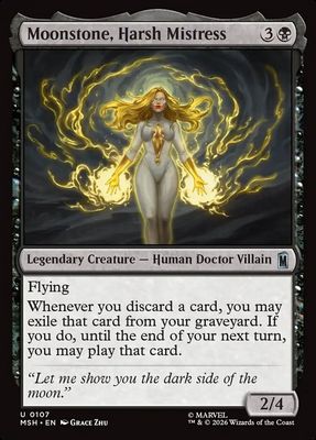 Moonstone, Harsh Mistress Moonstone, Harsh Mistress