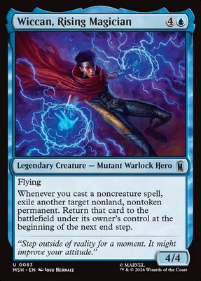 Wiccan, Rising Magician Wiccan, Rising Magician