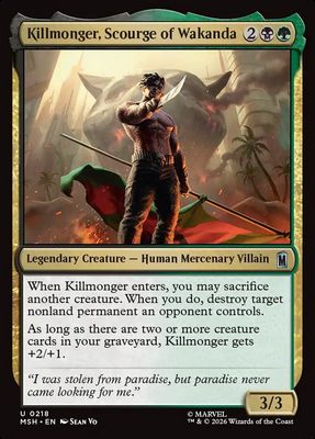 Killmonger, Scourge of Wakanda Killmonger, Scourge of Wakanda