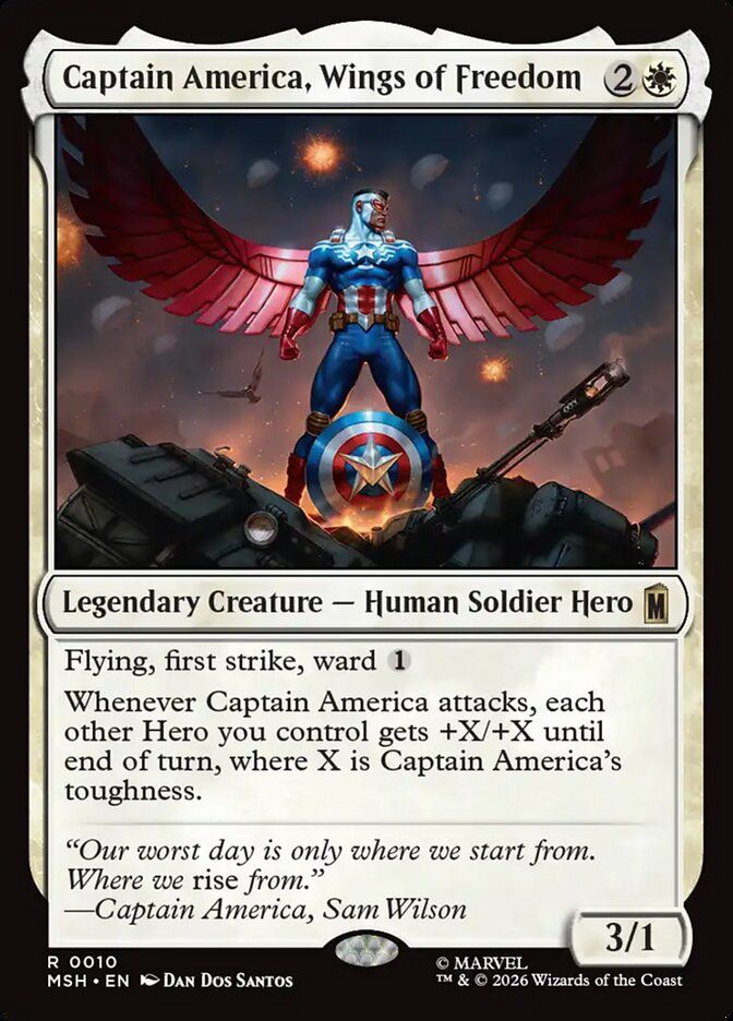 Captain America, Wings of Freedom Captain America, Wings of Freedom