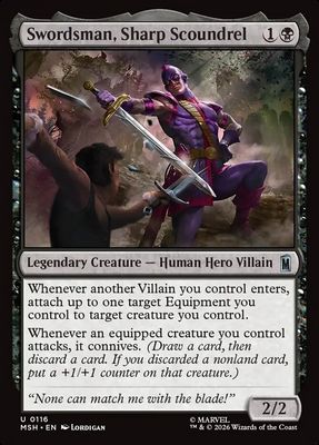 Swordsman, Sharp Scoundrel Swordsman, Sharp Scoundrel