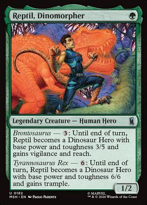 Reptil, Dinomorpher Reptil, Dinomorpher