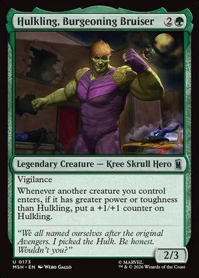 Hulkling, Burgeoning Bruiser Hulkling, Burgeoning Bruiser