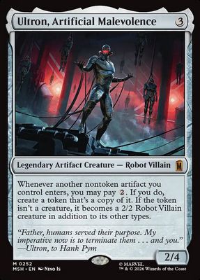 Ultron, Artificial Malevolence Ultron, Artificial Malevolence