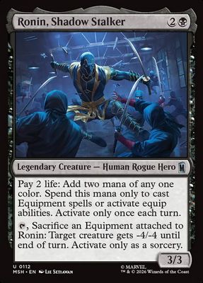 Ronin, Shadow Stalker Ronin, Shadow Stalker