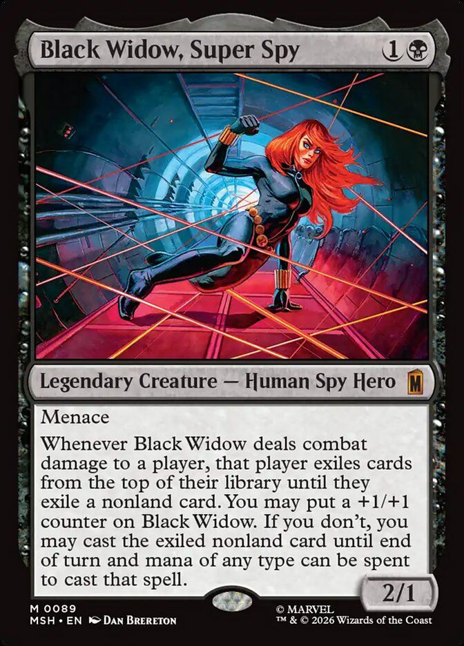 Black Widow, Super Spy Black Widow, Super Spy