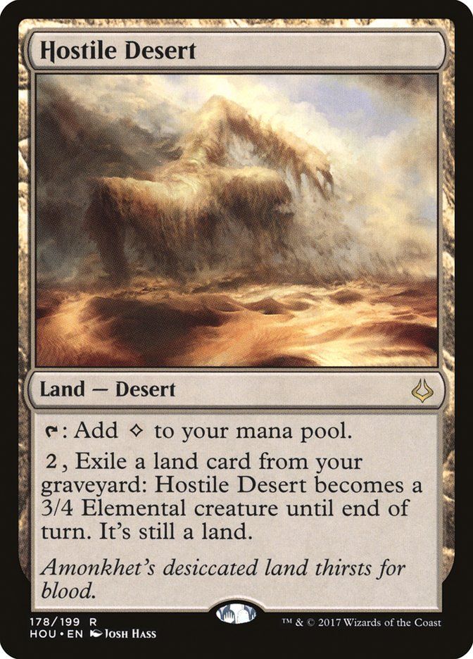 Hostile Desert Hostile Desert