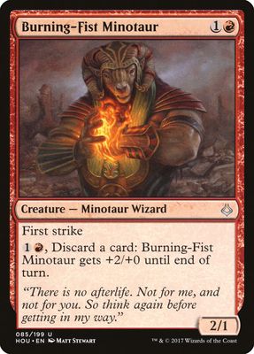 Burning-Fist Minotaur Burning-Fist Minotaur