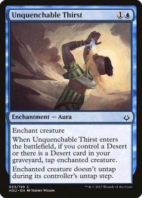 Unquenchable Thirst Unquenchable Thirst