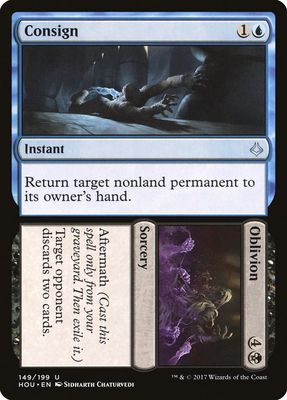 Consign // Oblivion Consign // Oblivion