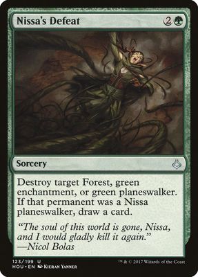 Nissa's Defeat Nissa's Defeat