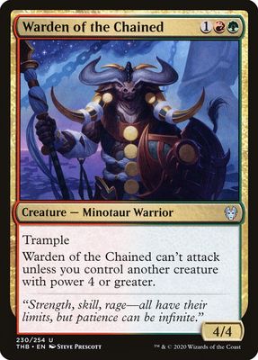 Warden of the Chained Warden of the Chained