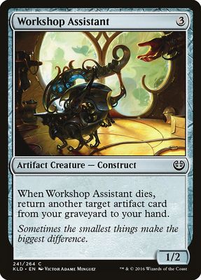 Workshop Assistant Workshop Assistant