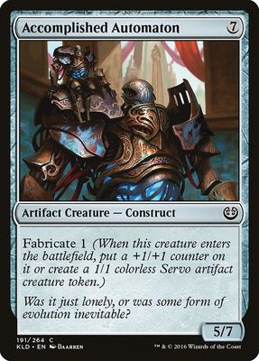 Accomplished Automaton Accomplished Automaton