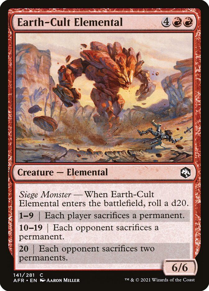 Earth-Cult Elemental Earth-Cult Elemental