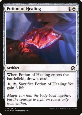 Potion of Healing Potion of Healing