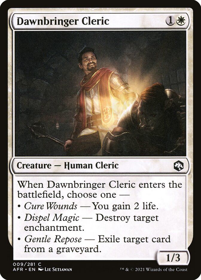 Dawnbringer Cleric Dawnbringer Cleric