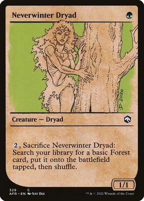 Neverwinter Dryad Neverwinter Dryad