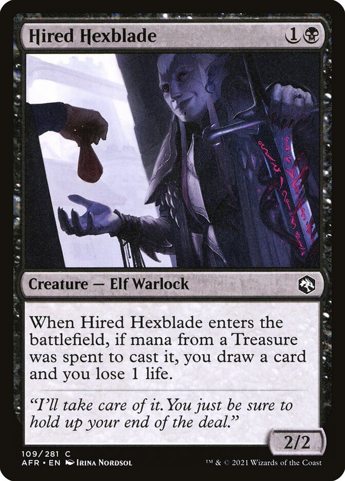 Hired Hexblade Hired Hexblade