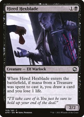 Hired Hexblade Hired Hexblade