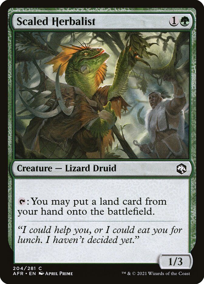 Scaled Herbalist Scaled Herbalist