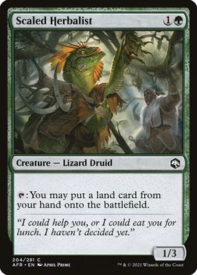 Scaled Herbalist Scaled Herbalist