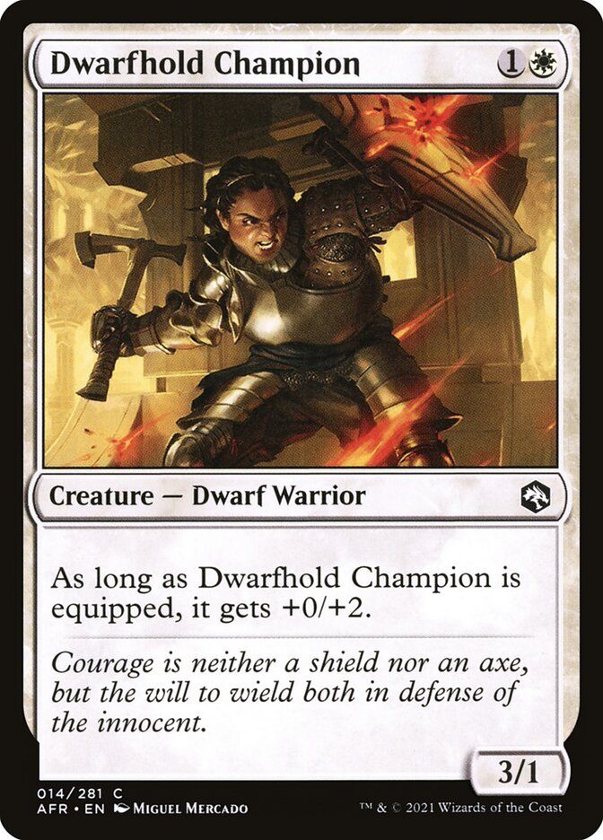 Dwarfhold Champion Dwarfhold Champion