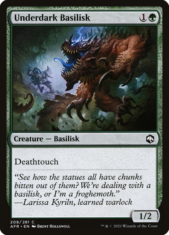 Underdark Basilisk Underdark Basilisk