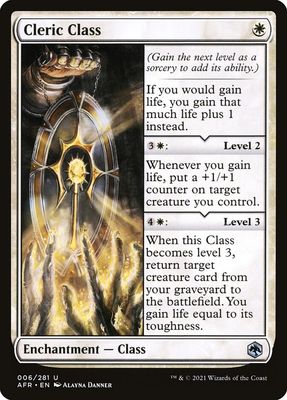 Cleric Class Cleric Class