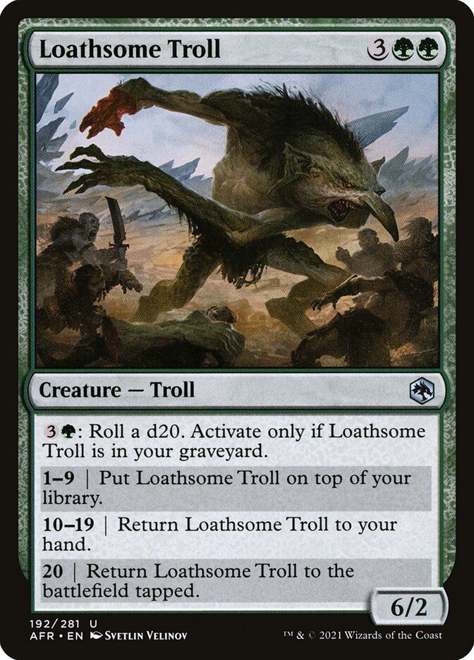 Loathsome Troll Loathsome Troll