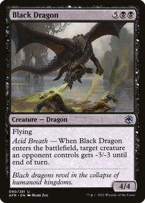 Black Dragon Black Dragon