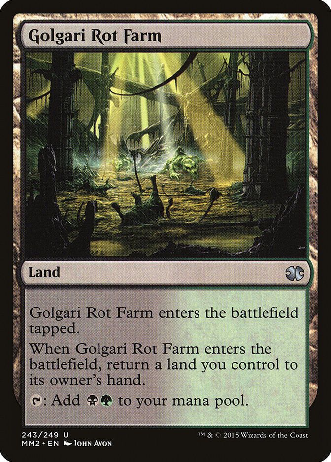 Golgari Rot Farm Golgari Rot Farm