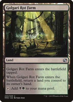 Golgari Rot Farm Golgari Rot Farm