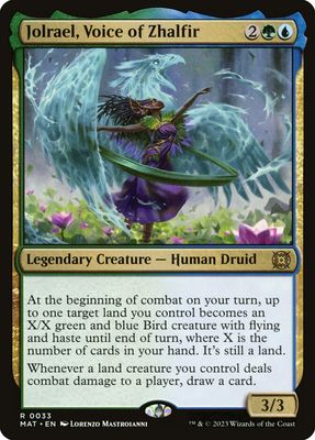 Jolrael, Voice of Zhalfir Jolrael, Voice of Zhalfir