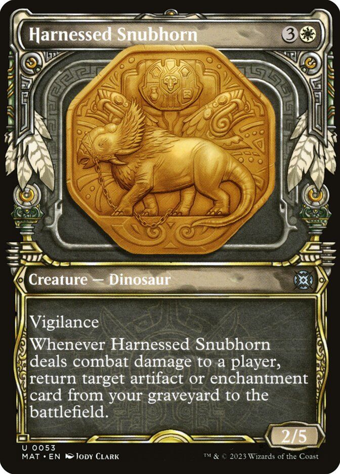 Harnessed Snubhorn Harnessed Snubhorn