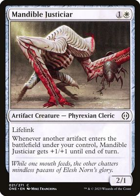 Mandible Justiciar Mandible Justiciar