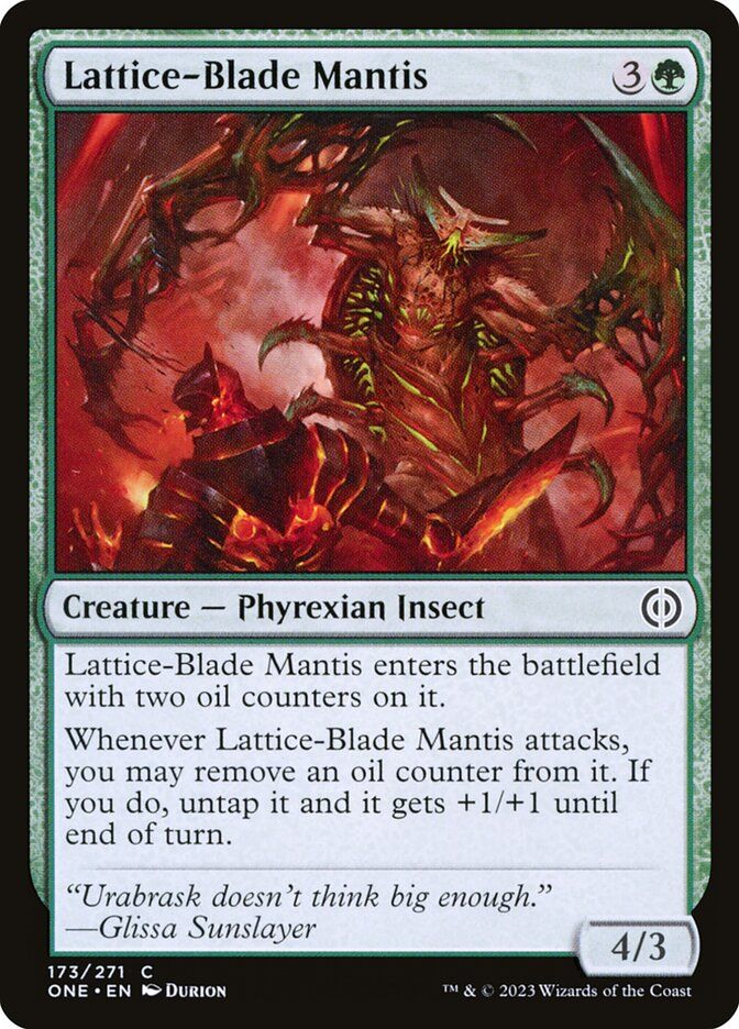 Lattice-Blade Mantis Lattice-Blade Mantis