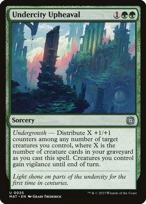 Undercity Upheaval Undercity Upheaval