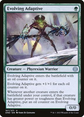 Evolving Adaptive Evolving Adaptive