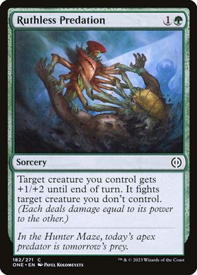 Ruthless Predation Ruthless Predation