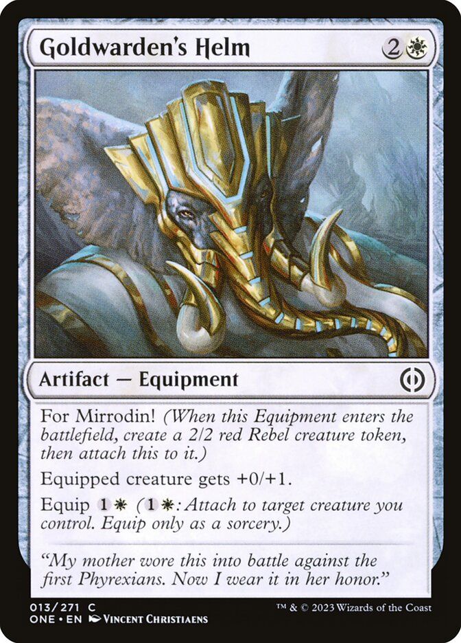 Goldwarden's Helm Goldwarden's Helm