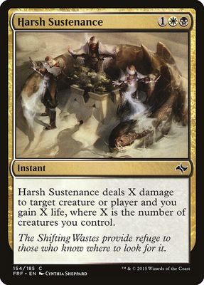 Harsh Sustenance Harsh Sustenance