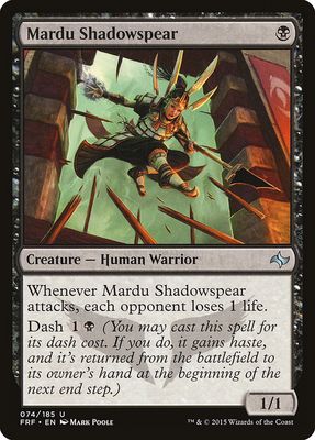Mardu Shadowspear Mardu Shadowspear