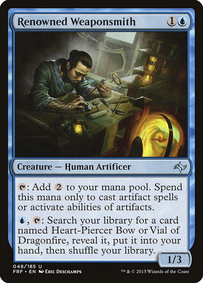 Renowned Weaponsmith Renowned Weaponsmith