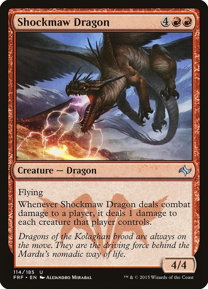 Shockmaw Dragon Shockmaw Dragon