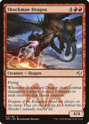 Shockmaw Dragon Shockmaw Dragon