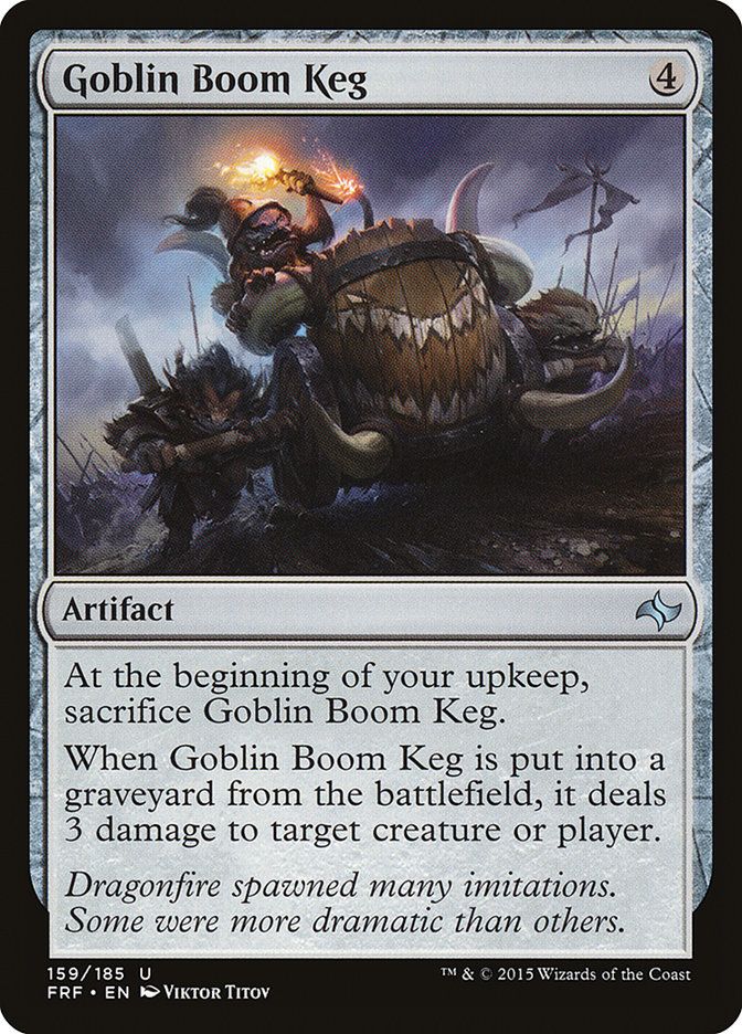 Goblin Boom Keg Goblin Boom Keg