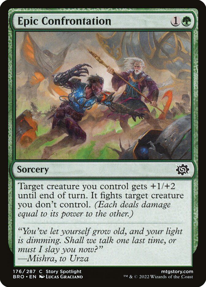 Epic Confrontation Epic Confrontation